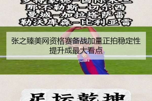 张之臻美网资格赛备战加量正拍稳定性提升成最大看点